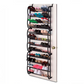 👟50% OFF NOW! 🏆Over-the-Door Shoe Rack Organizer – 24 pockets & tool-free install – Fits standard doors, holds up to 24 pairs🚪✨