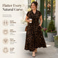 👗🐆Women's Elegant Leopard Print Lapel Dress✨