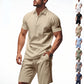 👕 50% OFF NOW! 🌴 Men's Casual Top & Shorts 2-Piece Set – Breathable & relaxed fit – Perfect for summer, beach or lounging – easy matching style 🩳☀️