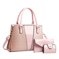 👜Women's Crocodile Pattern Handbag 3-Piece Set