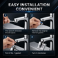 Rotatable Faucet Extender with Micron Filter