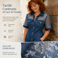 📢📢40% OFF !! & Free Shipping⏰Women's Fashion Sheer Lace Denim Mini Dress