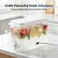 🏆LAST DAY SALE 50% OFF🔥Large Capacity Fridge Cold Water Kettle Slim Heat Resistant Beverage Dispenser
