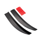🚗 Universal ABS Rear Spoiler: No-Drill, 3-Piece Adjustable, Sedan Fit, Downforce Look