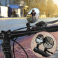 360° Rotating Rearview Mirror – Clear view behind, no more neck twisting. Fits bikes, e‑bikes & motorcycles. Tool‑free silicone strap! 🛡️✨