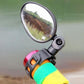 360° Rotating Rearview Mirror – Clear view behind, no more neck twisting. Fits bikes, e‑bikes & motorcycles. Tool‑free silicone strap! 🛡️✨
