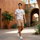 🔥Limited Stock 50% Off!🎉Men's Summer Printed 2-Piece Set