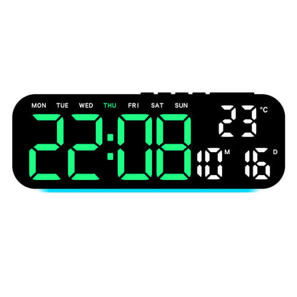 📢📢55% OFF !! ⏰⌚️LED Display Digital Alarm Clock with Date Temp Weekday