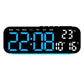📢📢55% OFF !! ⏰⌚️LED Display Digital Alarm Clock with Date Temp Weekday