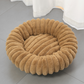 🐾2026 HOT SALE 52000+ Sold 50% OFF!🔥💥Cloud-Like Ultra Soft Plush Round Calming Pet Bed, Raised Rim Donut Cat Dog Bed, Joint Relief Warm Cozy Washable Pet Sleeping Cushion