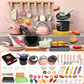 🏕️ LIMITED-TIME 50% OFF! ✨ Camping Themed Kids Pretend Kitchen Playset – Realistic, Interactive, Safe ✨