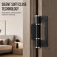 🚪✨ Smart Hydraulic Door Hinge – 50% OFF! Silent soft-close, 180° swing, aerospace-grade aluminium – no more slamming doors. 💪