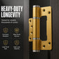 🚪✨ Smart Hydraulic Door Hinge – 50% OFF! Silent soft-close, 180° swing, aerospace-grade aluminium – no more slamming doors. 💪
