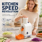 Electric Vegetable Cutter with 3 Replaceable Blades