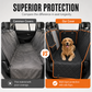 Dog Car Seat Cover for Back Seat