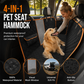 Dog Car Seat Cover for Back Seat