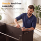 🏠 LIMITED-TIME 50% OFF! 🧵 Easy‑Assemble Non‑Woven Fabric Wardrobe – Spacious, Sturdy, Dust‑proof ✨