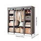 🏠 LIMITED-TIME 50% OFF! 🧵 Easy‑Assemble Non‑Woven Fabric Wardrobe – Spacious, Sturdy, Dust‑proof ✨