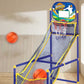 🥳2026 HOT SALE🧒50K+ SOLD!🏀🎯 50% OFF! Kids' Indoor Basketball Arcade Game, Auto Ball Return, Sturdy Safe Shooting Toy With Balls & Pump💨