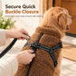 ⏳🔥LIMITED-TIME 49% OFF! ⏰Warm Winter Dog Coat with Reflective Strips and Harness for Small and Medium Dogs🐶❄️