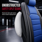 🚗 Universal Full-Coverage Leather Car Seat Covers – All-Season Protection & Stylish Stripe Design ✨