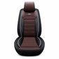 🚗 Universal Full-Coverage Leather Car Seat Covers – All-Season Protection & Stylish Stripe Design ✨