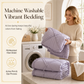 French Princess Style Washed Cotton Bedding Set Simple and Fresh 4-Piece Duvet Cover and Sheet Set for All Seasons