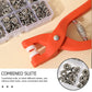 Sew-Free Snap Fastener Plier Kit