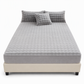 ⏳🔥LIMITED-TIME 50% OFF! ⏰Soft Rabbit Plush and Milk Velvet Fitted Sheet Mattress Cover Dustproof Mattress Protector