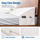 ⏳🔥LIMITED-TIME 50% OFF! ⏰Triangular Headboard Wedge Pillow with Side Pocket