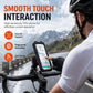 📢📢50% OFF !! ⏰ Waterproof Bike & Motorcycle Phone Holder – IPX6, Touchable, 360° Rotation ✨