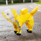 🔥50% OFF!!📢🐾 Cute Full-Wrap Pet Rain Coat with Mask – Waterproof, Windproof & Full Coverage, Keep Your Pet Dry on Rainy Walks ✨