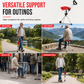 Portable Folding Cane Chair with Seat Non Slip Walking Stick Stool for Seniors Outdoor Hiking