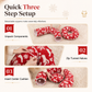 Christmas Series Donut Cat Tunnel Bed Removable and Washable Pet Cushion Bed Play Mat for Cats