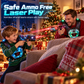 Kids Laser Tag Gun Toy Set with Sensor and Projection Features for Boys Interstellar Space Battle Games