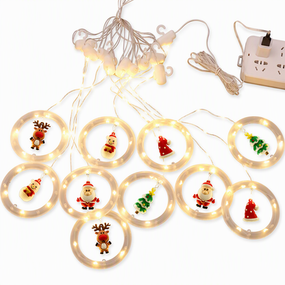 🎄 50% OFF! Christmas Curtain Lights – Remote Control & 8 Lighting Modes for Cozy Holiday Windows ✨🎁