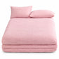 🌙 50% OFF! Cozy Plush Fitted Sheet – Velvety Softness & All-Around Elastic for Chilly Nights ✨🏠