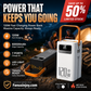 ⏳️Limited Time 50% Off! ⛺Outdoor Portable Fast Charging Power Bank with LED Light🔋